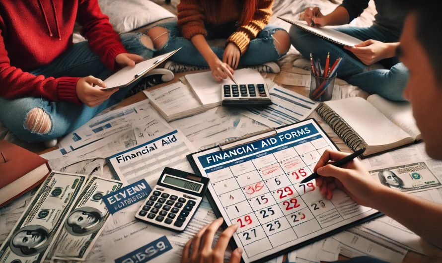 How often do you apply for financial aid